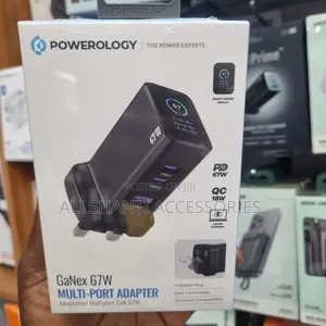 Powerology Ganex 67w Multi-Port Adapter
