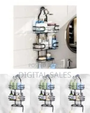 3-Tier Over-the-Door Shower Caddy Organizer
