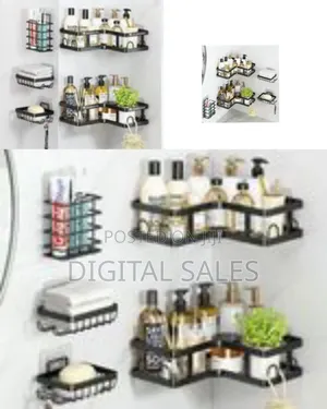 5-Piece Set of Shower Caddy Shelves/ Bathroom Organizers