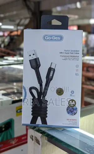 Go-Des Nylon Braided Usb Cable