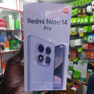 New Xiaomi Redmi Note 14 Pro 256 GB Black