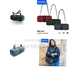 Hainoteko S65 Mini Wireless Speaker - Portable Sound With RGB Flair