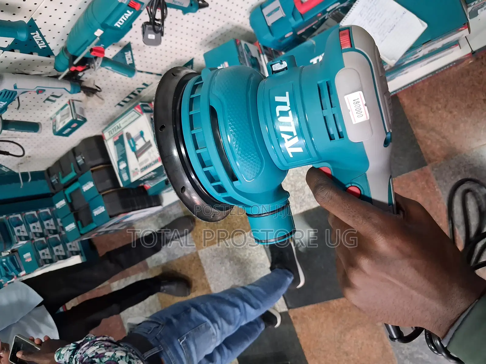 Rotary Sander 450w 150mm.