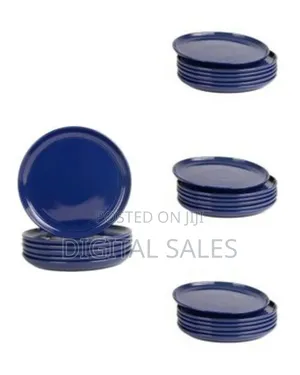 Set of 6 Ceramic Dinner Plates