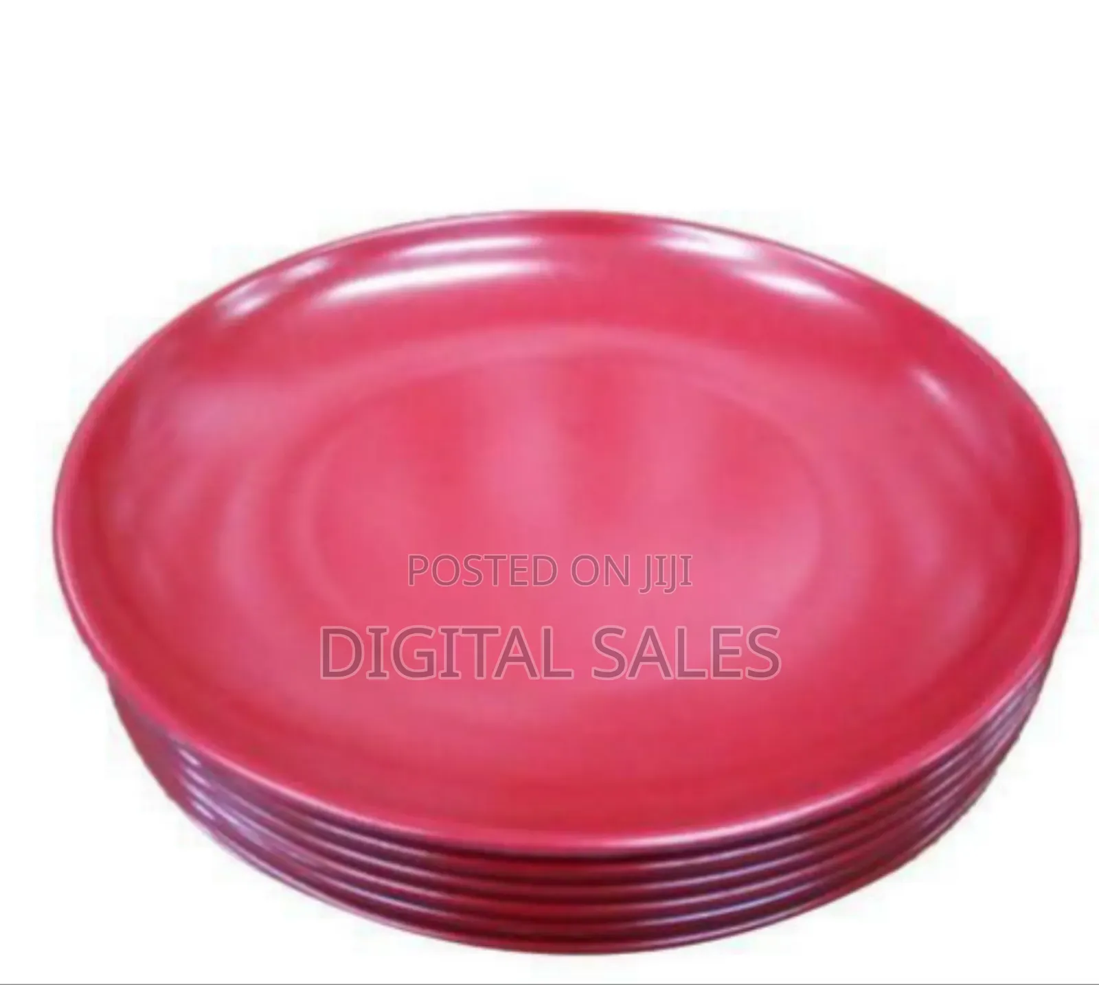 6 Pieces Melamine Dinner Plates