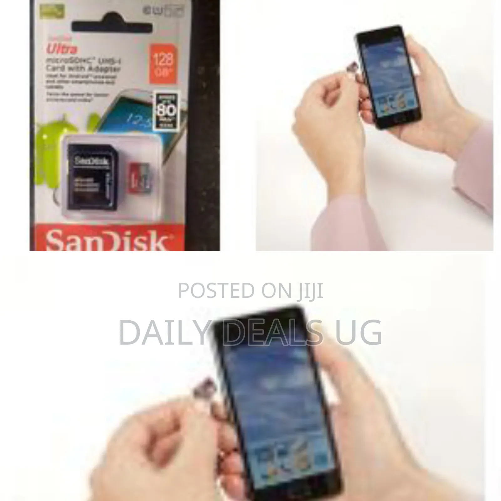 Sandisk Ultra 128gb Microsdhctm Uhs-I Card With Adapter - High-Speed