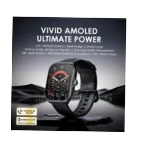 Oraimo Nova Am 2.01" Amoled Screen Display Curved Cover Smart Watch