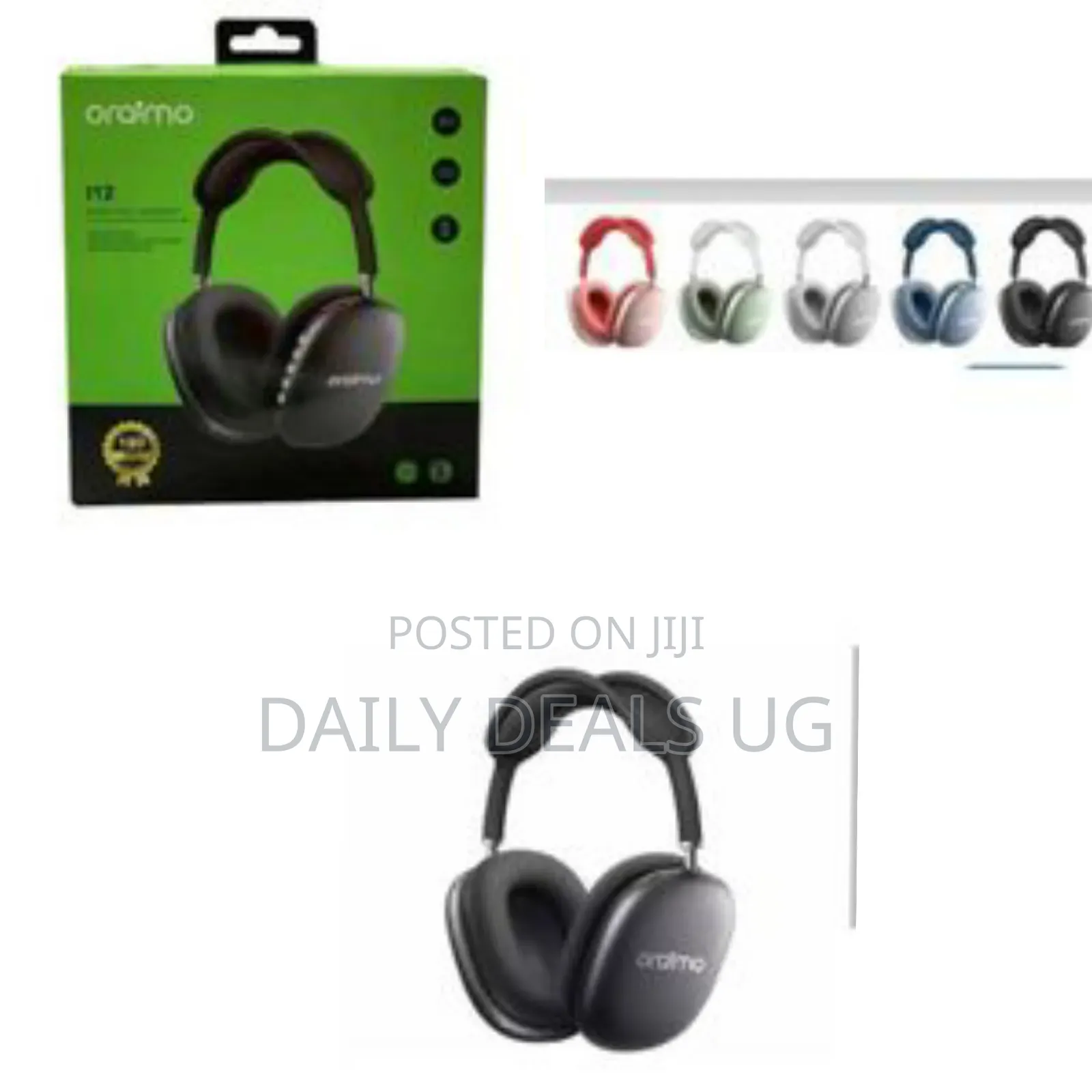 Oraimo Good Quality Headsets With Inbuilt Remote Control, Microphone
