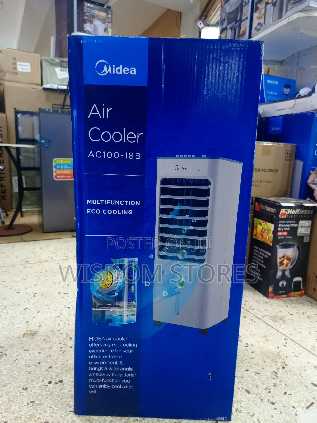 Midea Air Cooler, Model Ac100-18b.