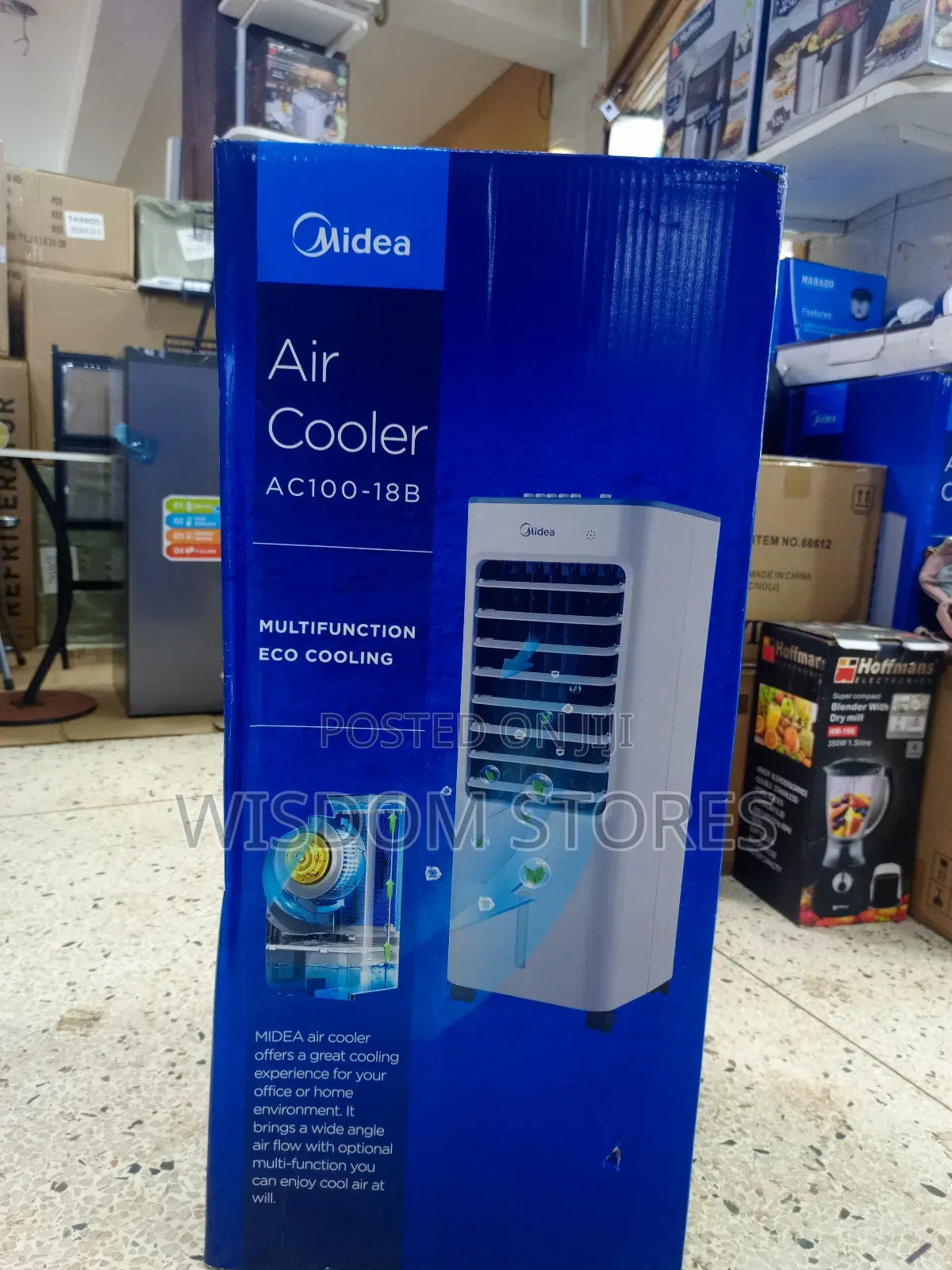 Midea Air Cooler, Model Ac100-18b.