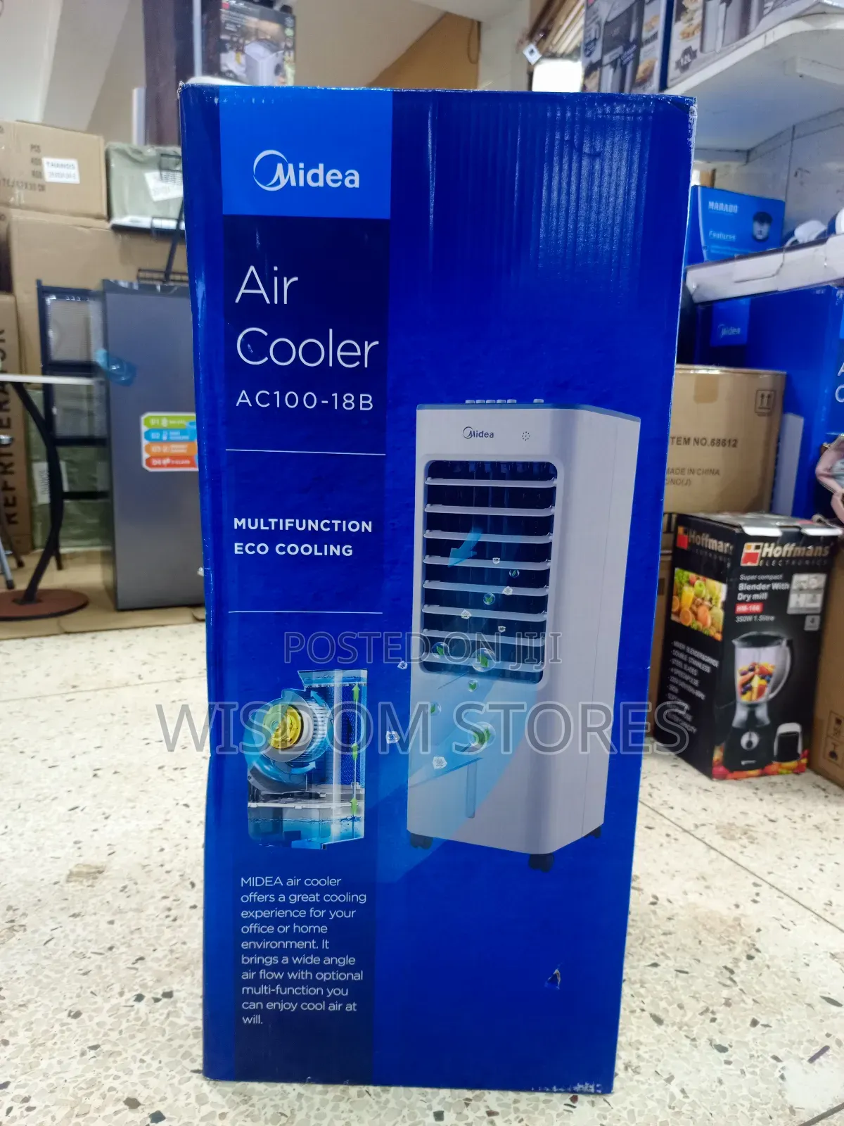Midea Air Cooler, Model Ac100-18b.