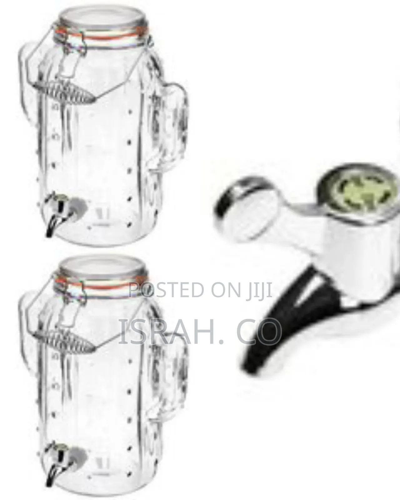 Novelty Cactus-Shaped Glass Beverage Dispenser