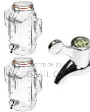 Novelty Cactus-Shaped Glass Beverage Dispenser