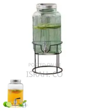 6 Liter Glass Beverage Dispenser