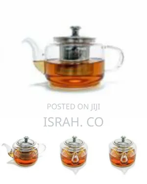 Elegant Glass Teapot With Stainless Steel Infuser