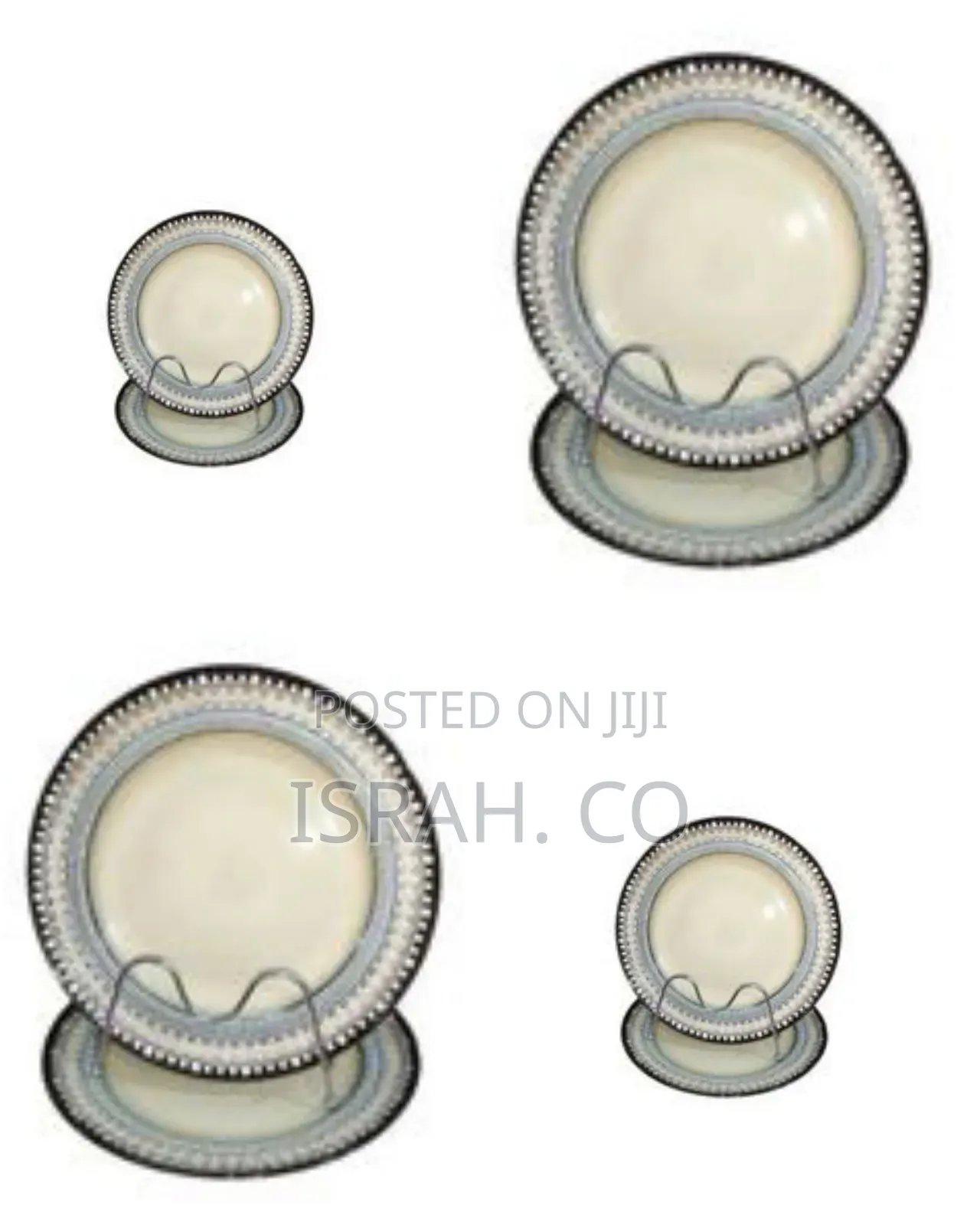 Set of 6 Decorative Ceramic Serving