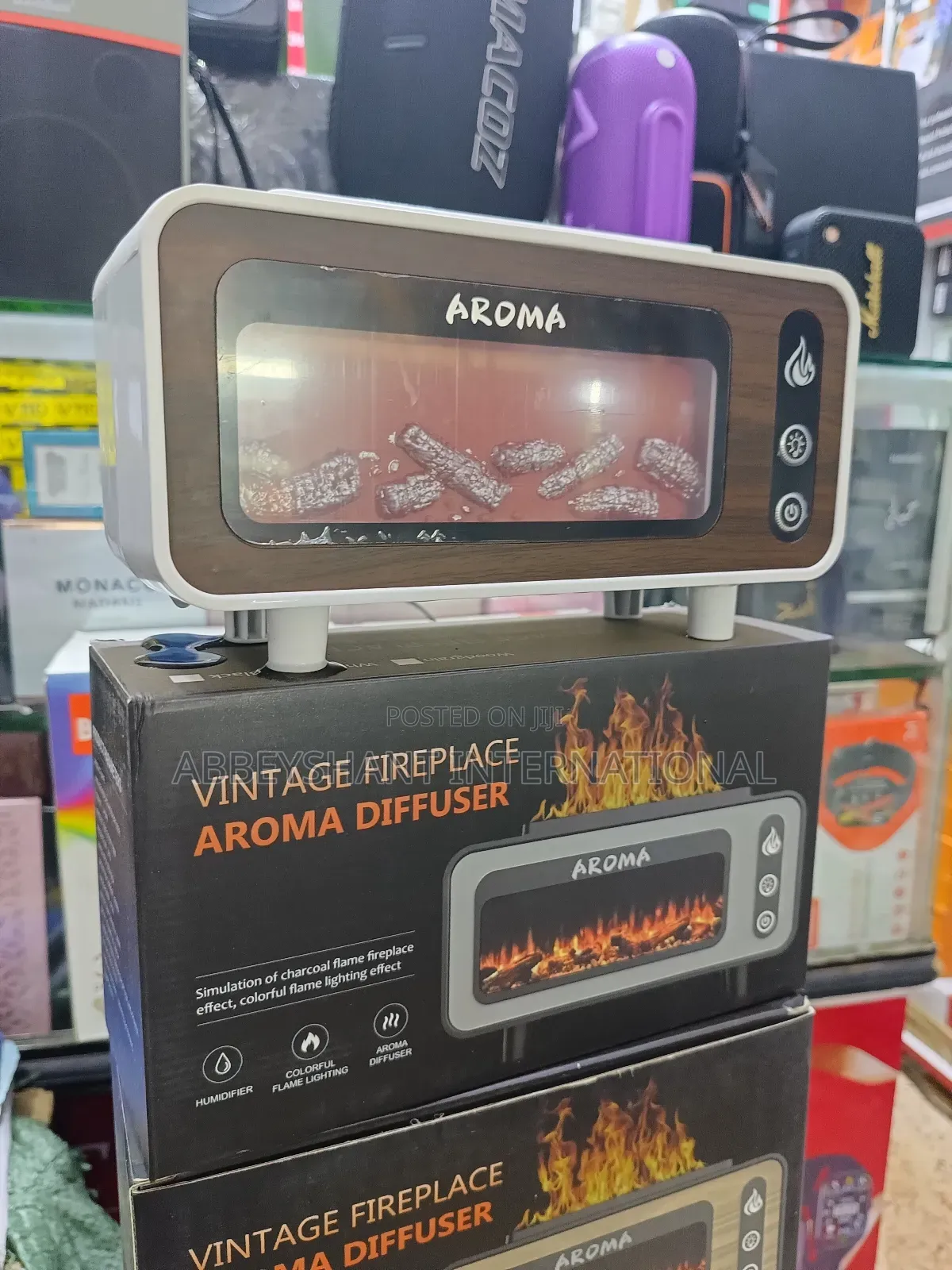 Diffuser Vintage Fireplace Aroma Diffuser.