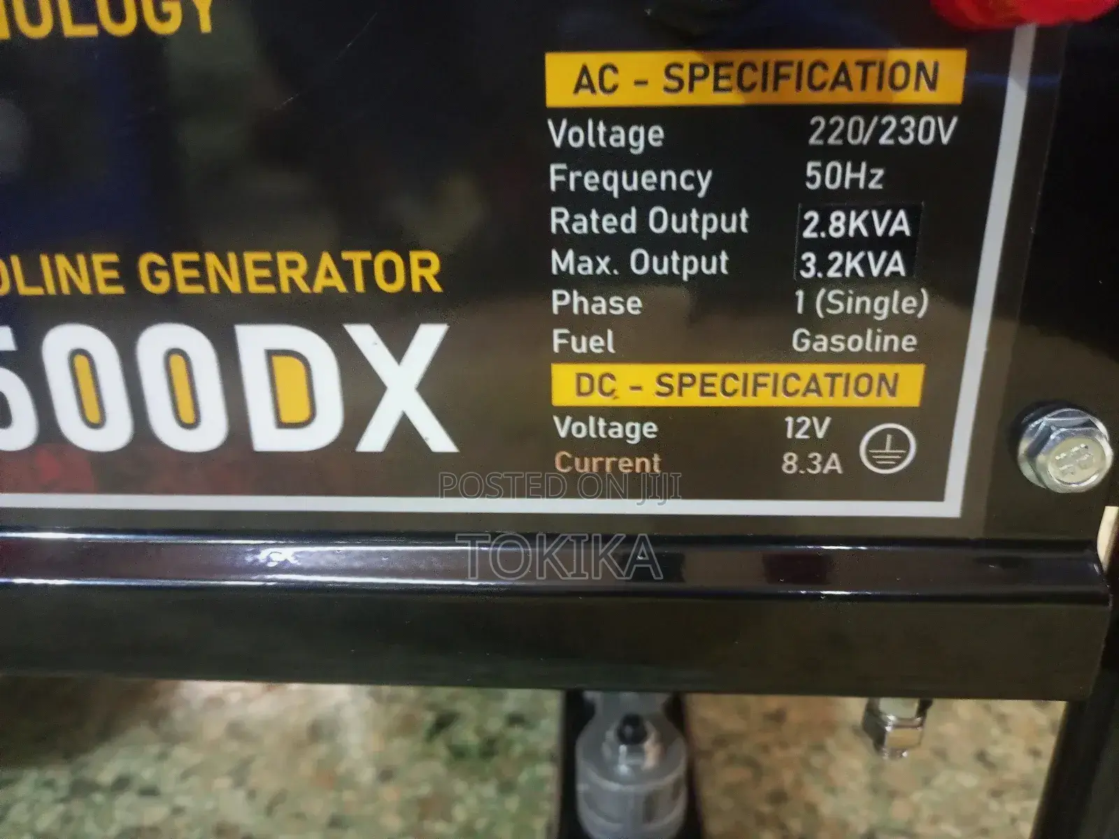 Kingmax Petrol Generator Model 5500