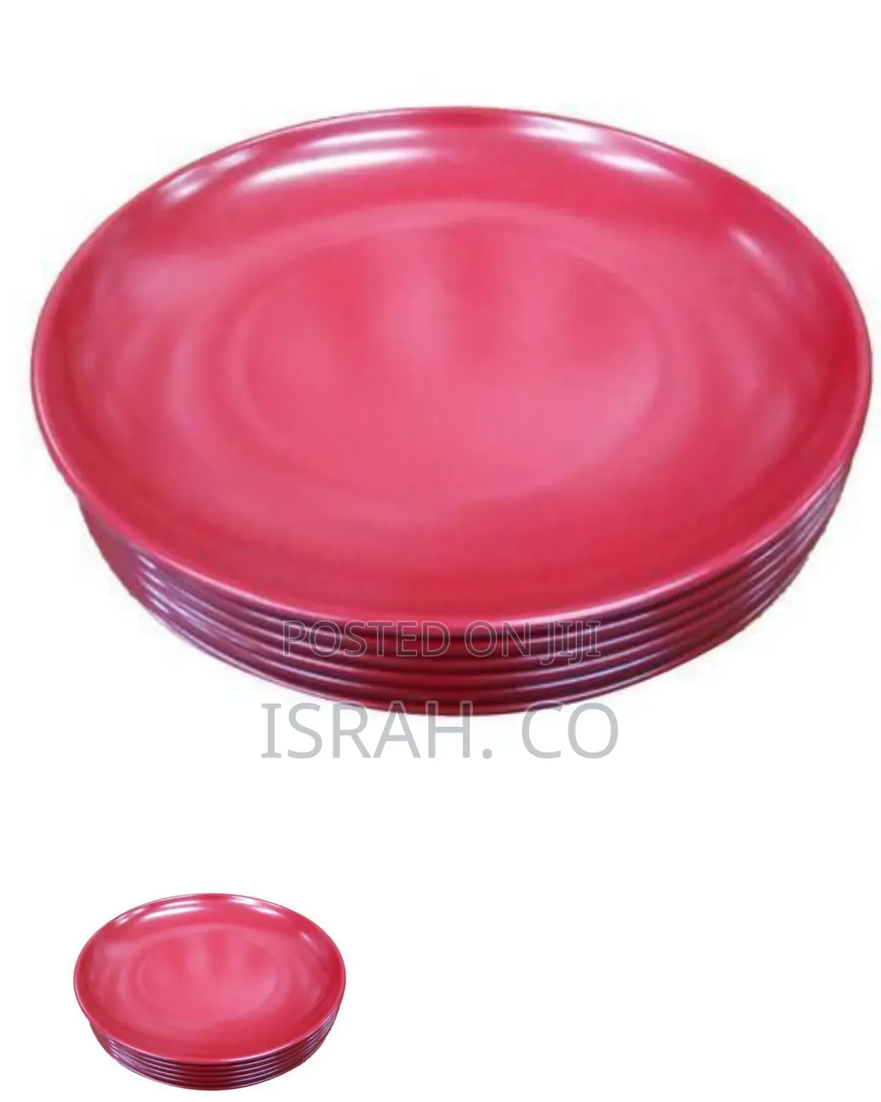 6 Pieces Melamine Dinner Plates