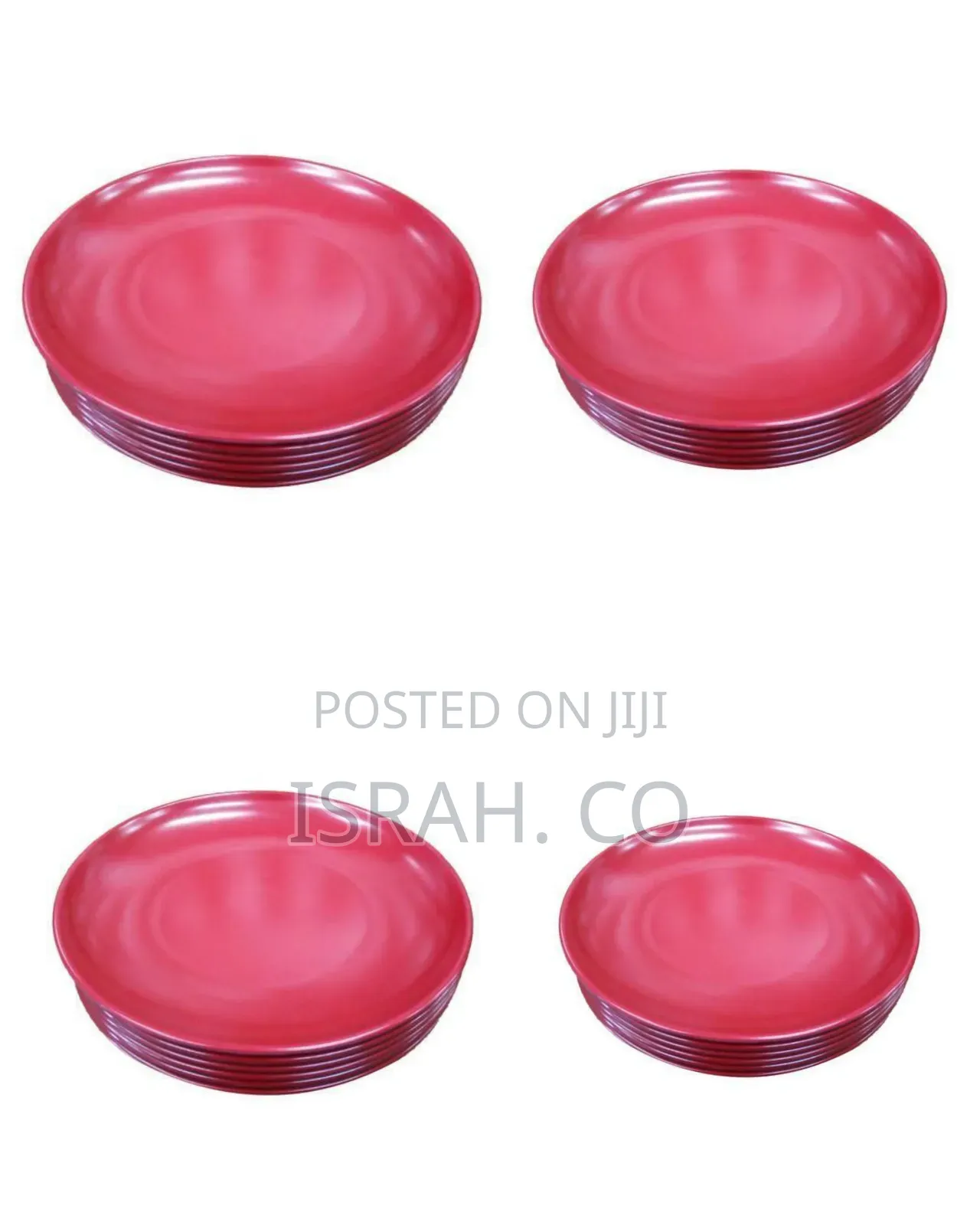6 Pieces Melamine Dinner Plates