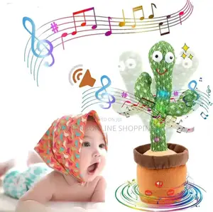 Talking /Dancing Cactus Toy for Kids - Rechargeable