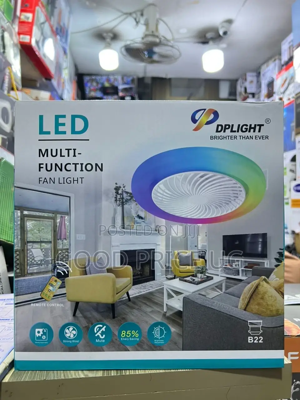 Light Led Multi-Function Fan Light.
