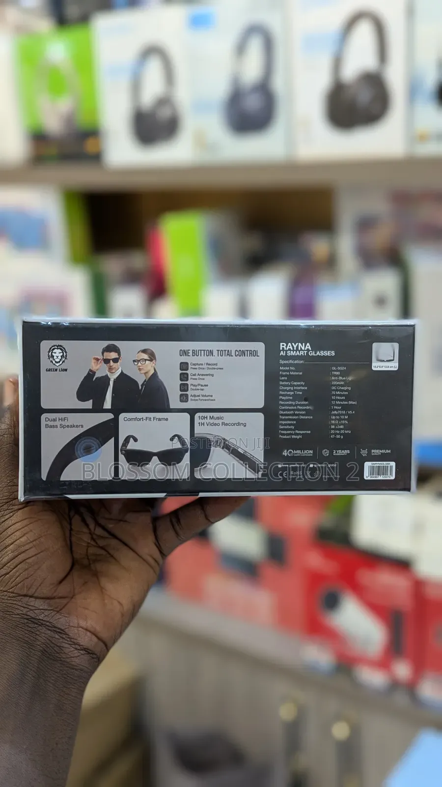 Green Lion Rayna Ai Smart Glasses