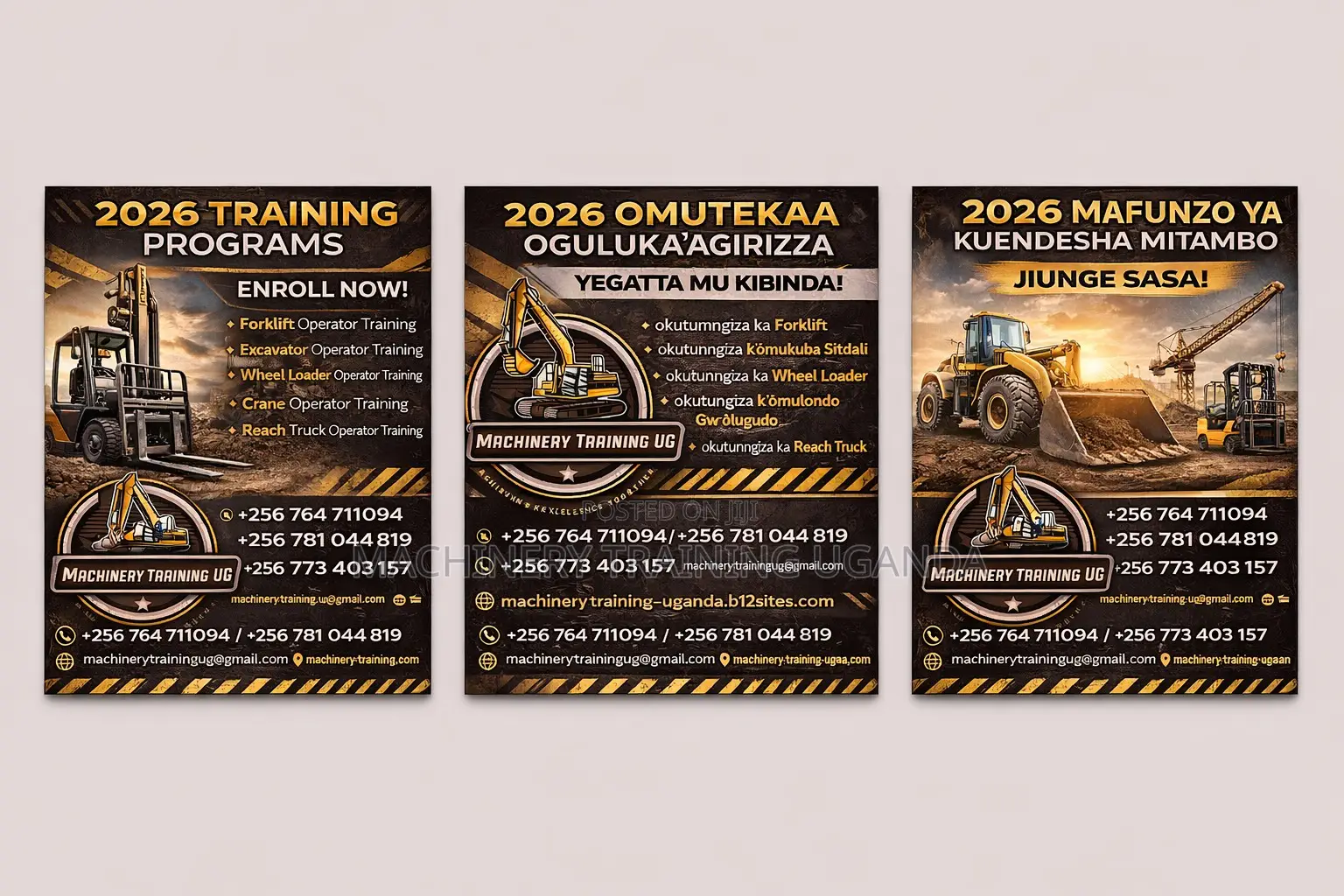 Machinery Training Uganda – Building Skills, Powering Futures!