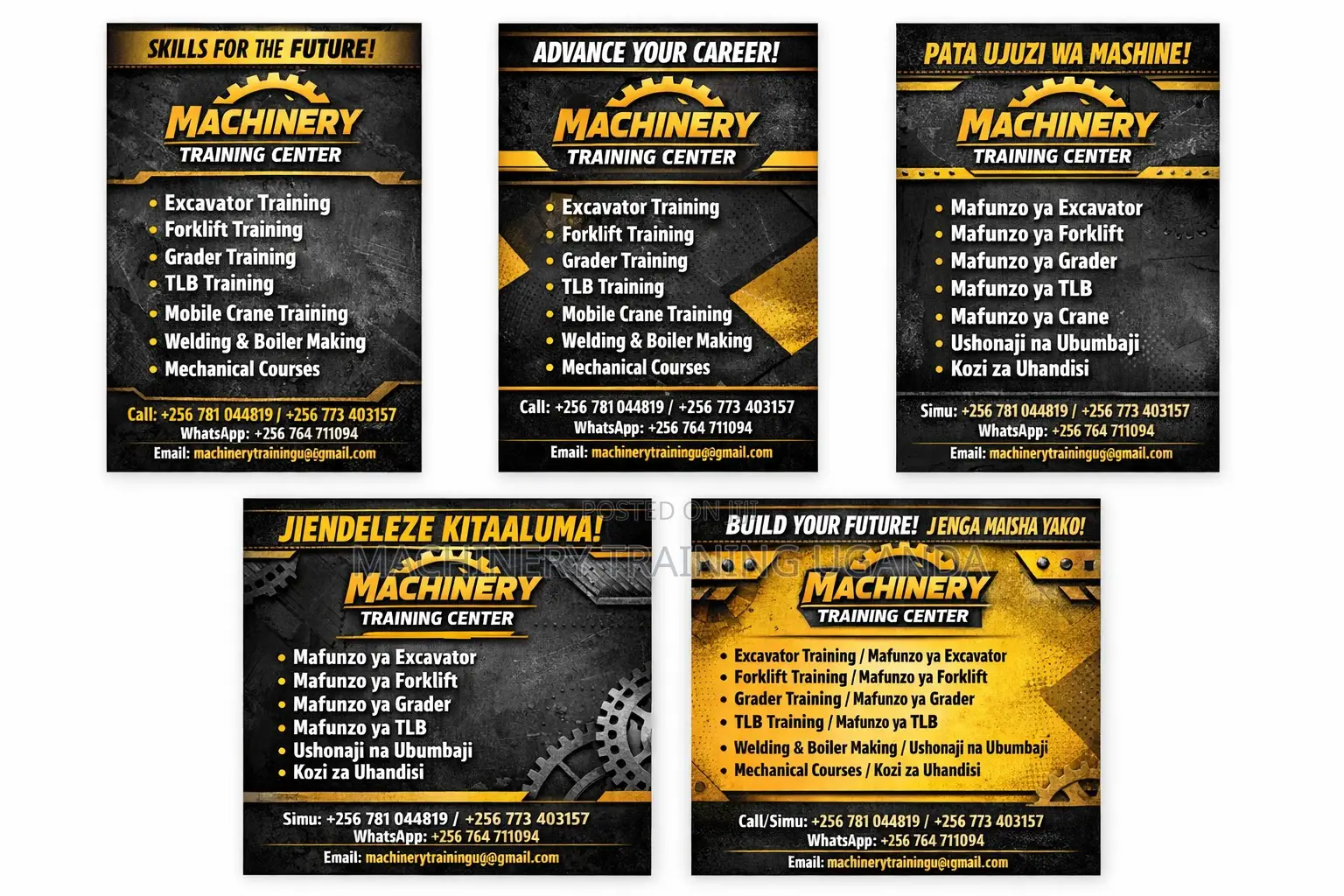 Machinery Training Uganda – Building Skills, Powering Futures!
