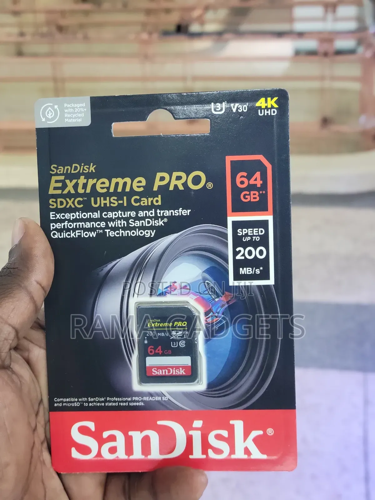 64gbsandisk Extreme Pro SDXC Uhs-I Card