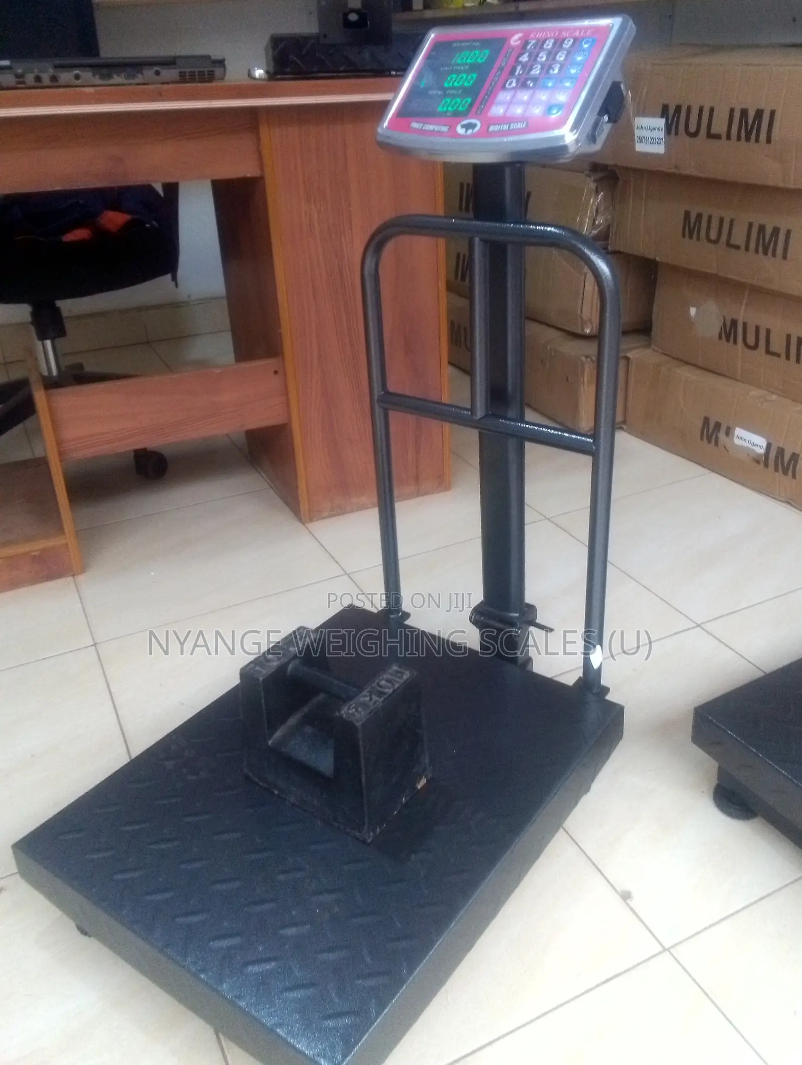 Wireless Digital Weighing Scale 400kg Weigh Rechargeable Weigh Scale