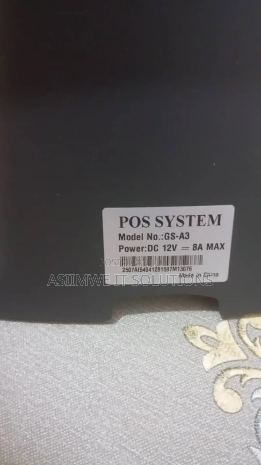 A3 Pos Machine