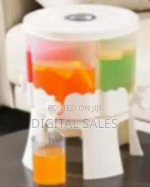 Multi-Compartment Beverage Dispenser With Multiple Taps (6 Litres)