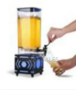 Illuminated Countertop Beverage Dispenser Tower With Tap, 3l
