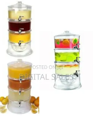 Stackable Acrylic Beverage Dispenser