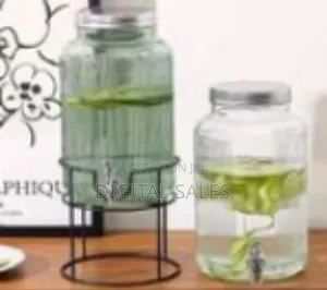 6 Liter Glass Beverage Dispenser