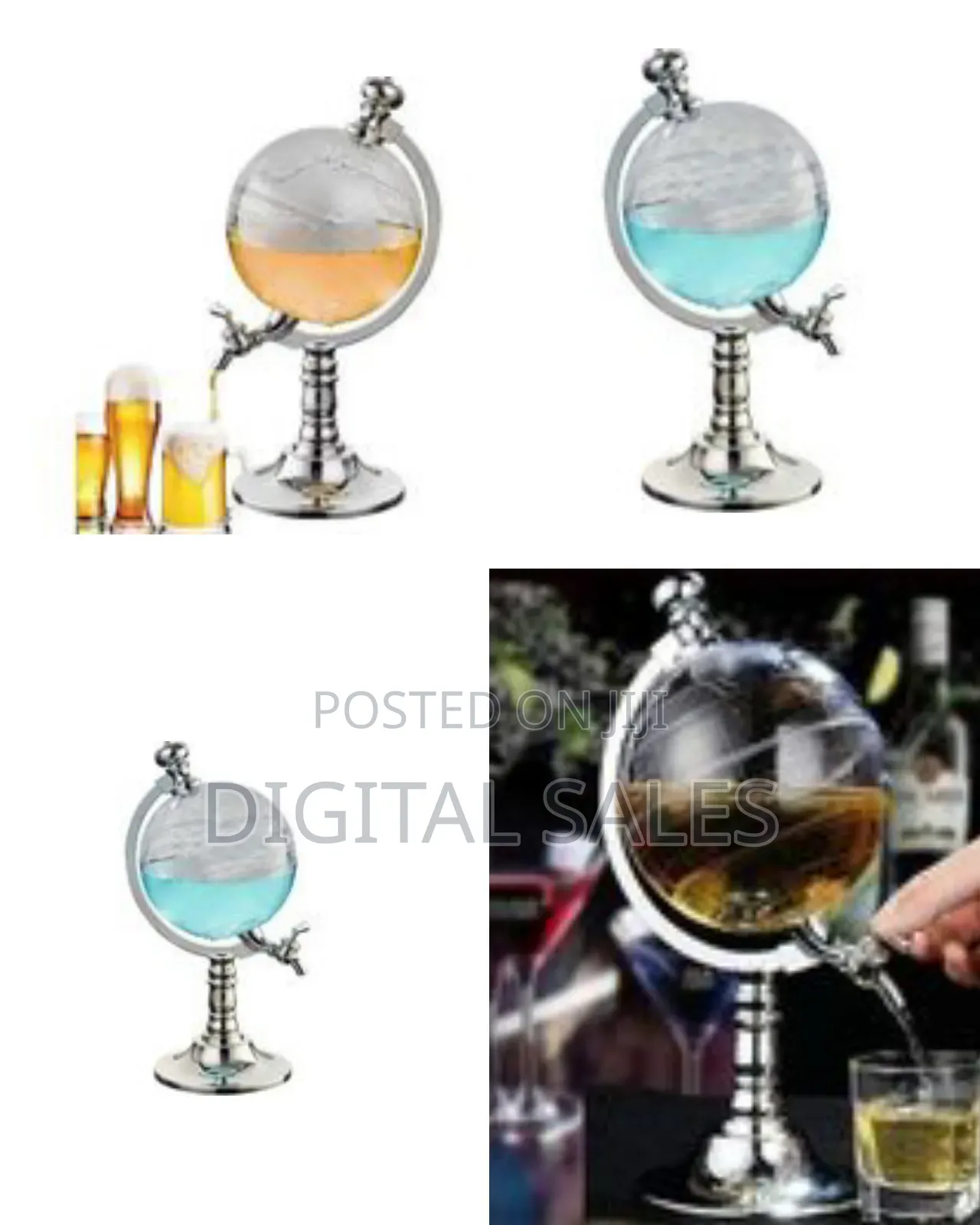 Globe-Shaped Beverage