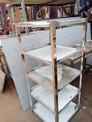 Five Shelves Rack Stainless