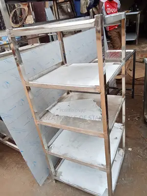 Five Shelves Rack Stainless