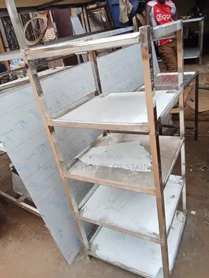 Five Shelves Rack Stainless