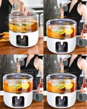 Large Capacity Countertop Cold Beverage Dispenser With Integrated