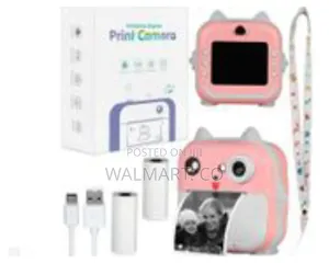 Instant Digital Toy Camera Zero Ink Paper for Kids for Gift Photo