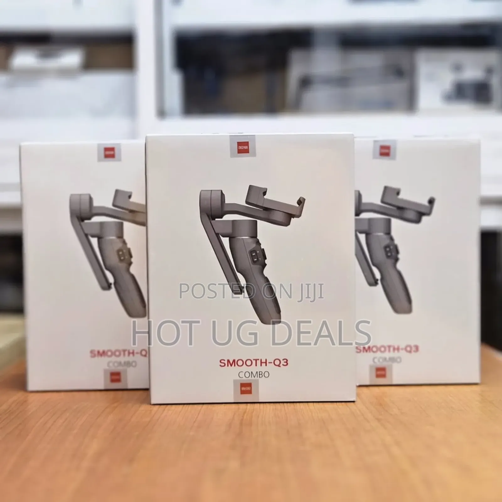 Zhiyun Smooth-q3 Combo, A 3-axis Handheld Smartphone Gimbal Stabilizer