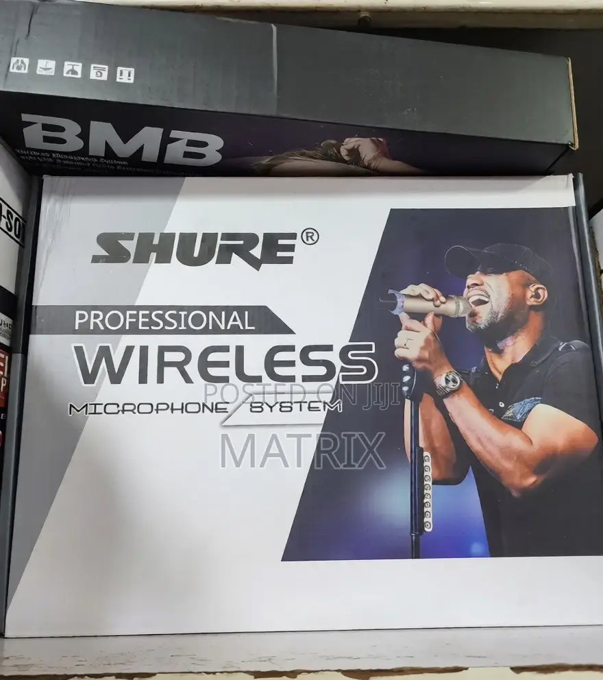 Original Shure Professional Wireless Daul Microphone System