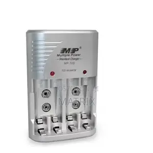 Mp Battery Charger 4 Slots For Aa Aaa 9v