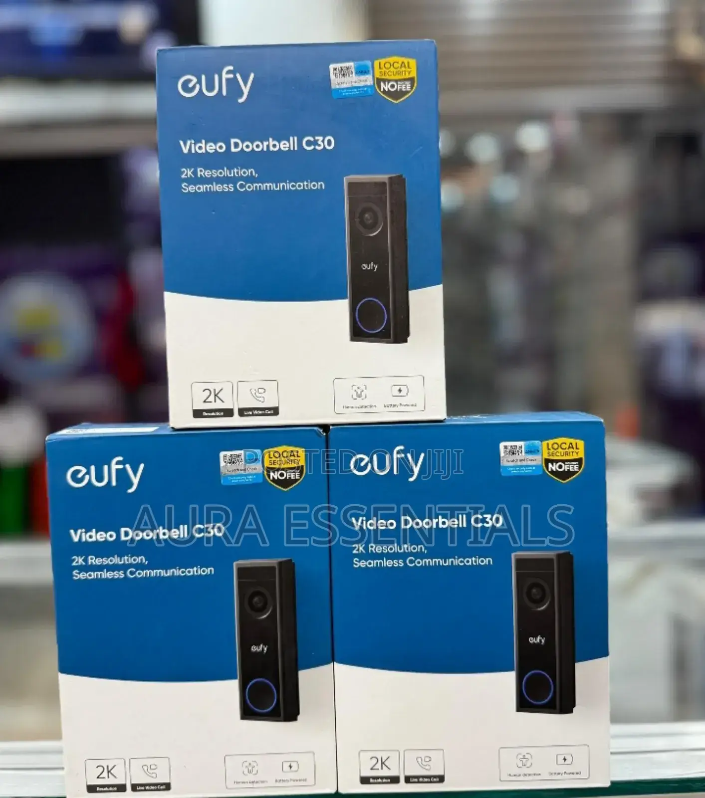 Eufy Security Video Doorbell Camera C30