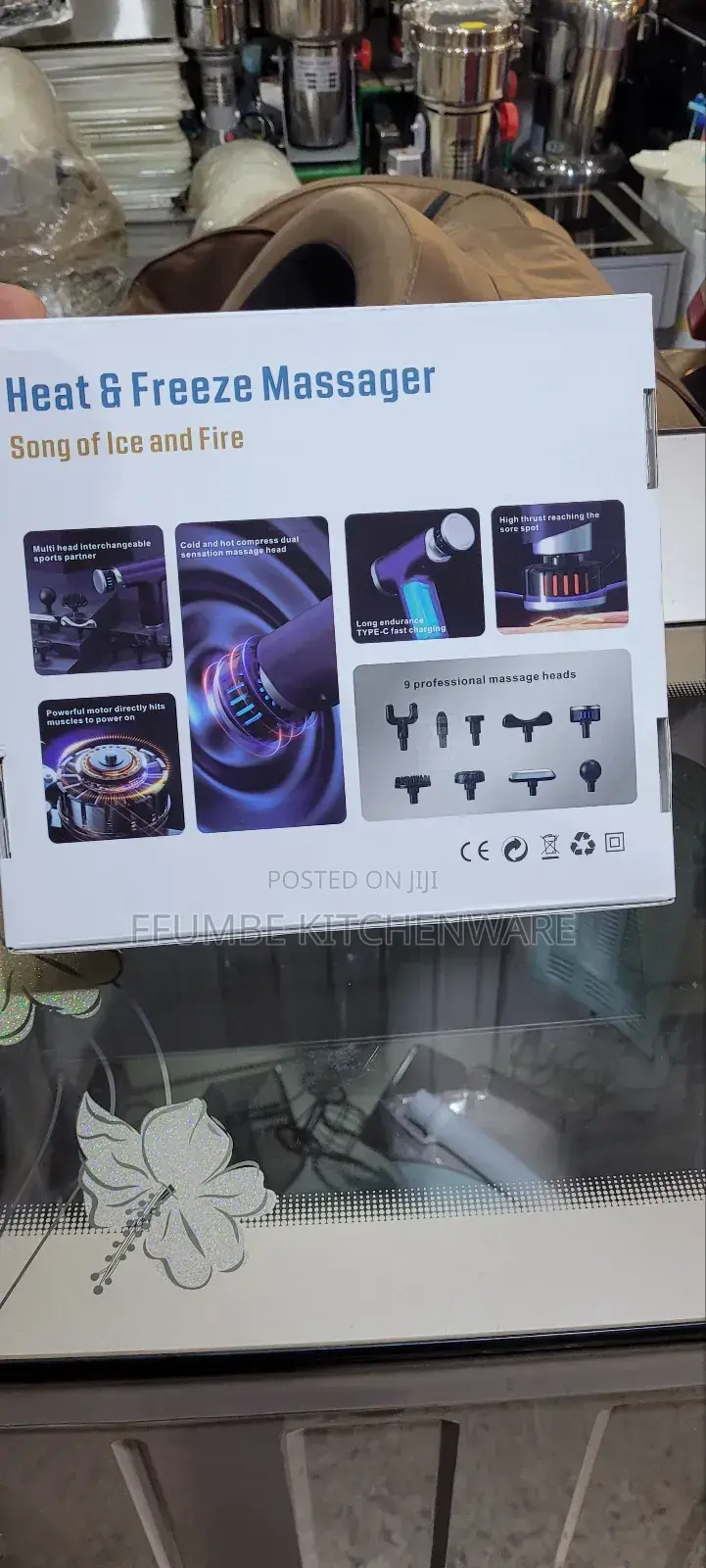 Massager or Massage Gun or Freeze Massager