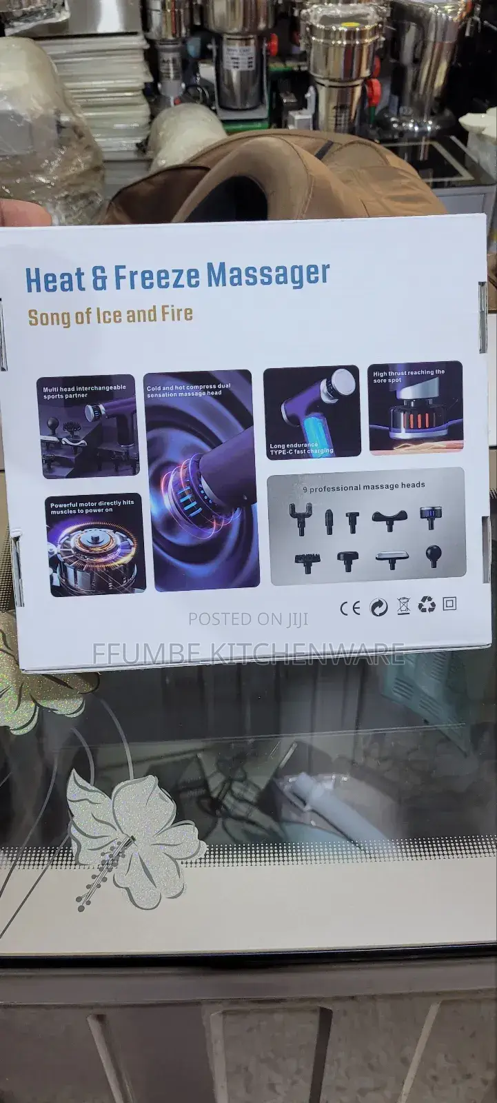 Massager or Massage Gun or Freeze Massager