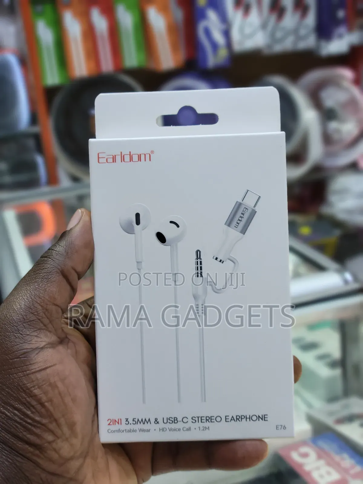 Earldom 2in1 Wired 3.5mm Usb-C