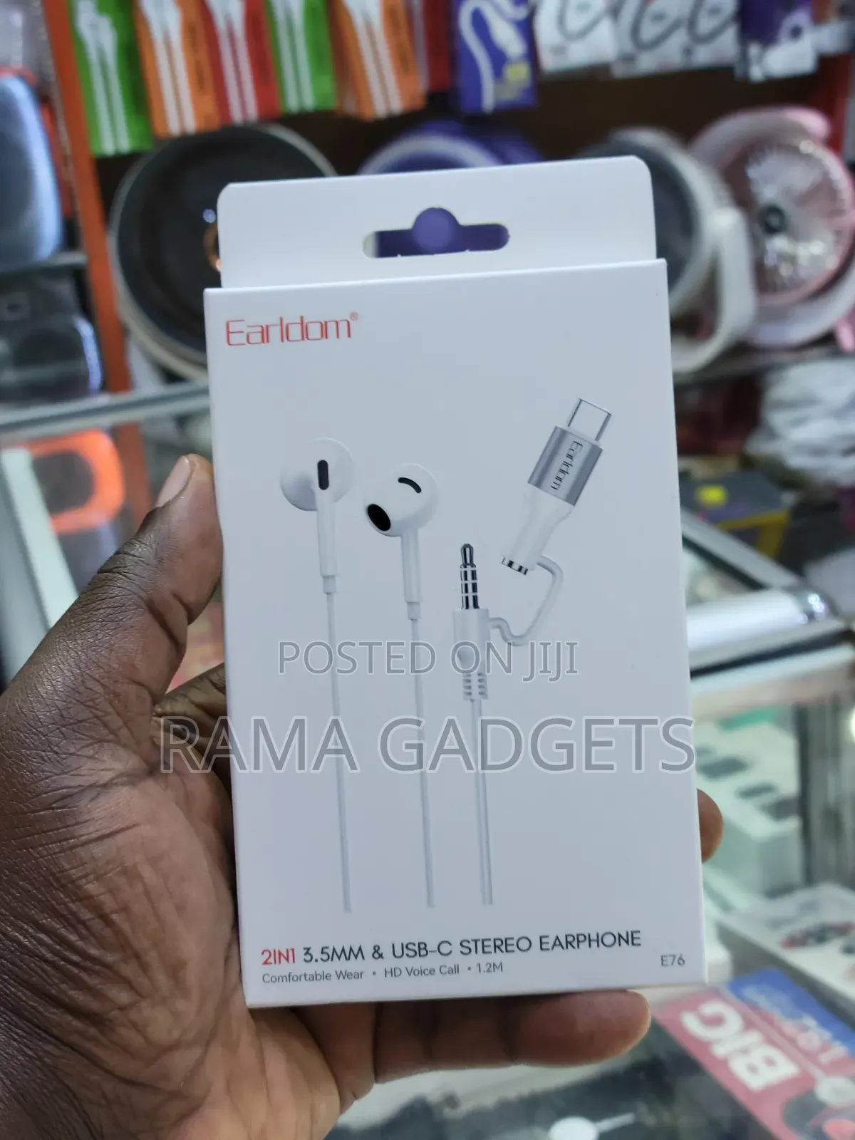 Earldom 2in1 Wired 3.5mm Usb-C